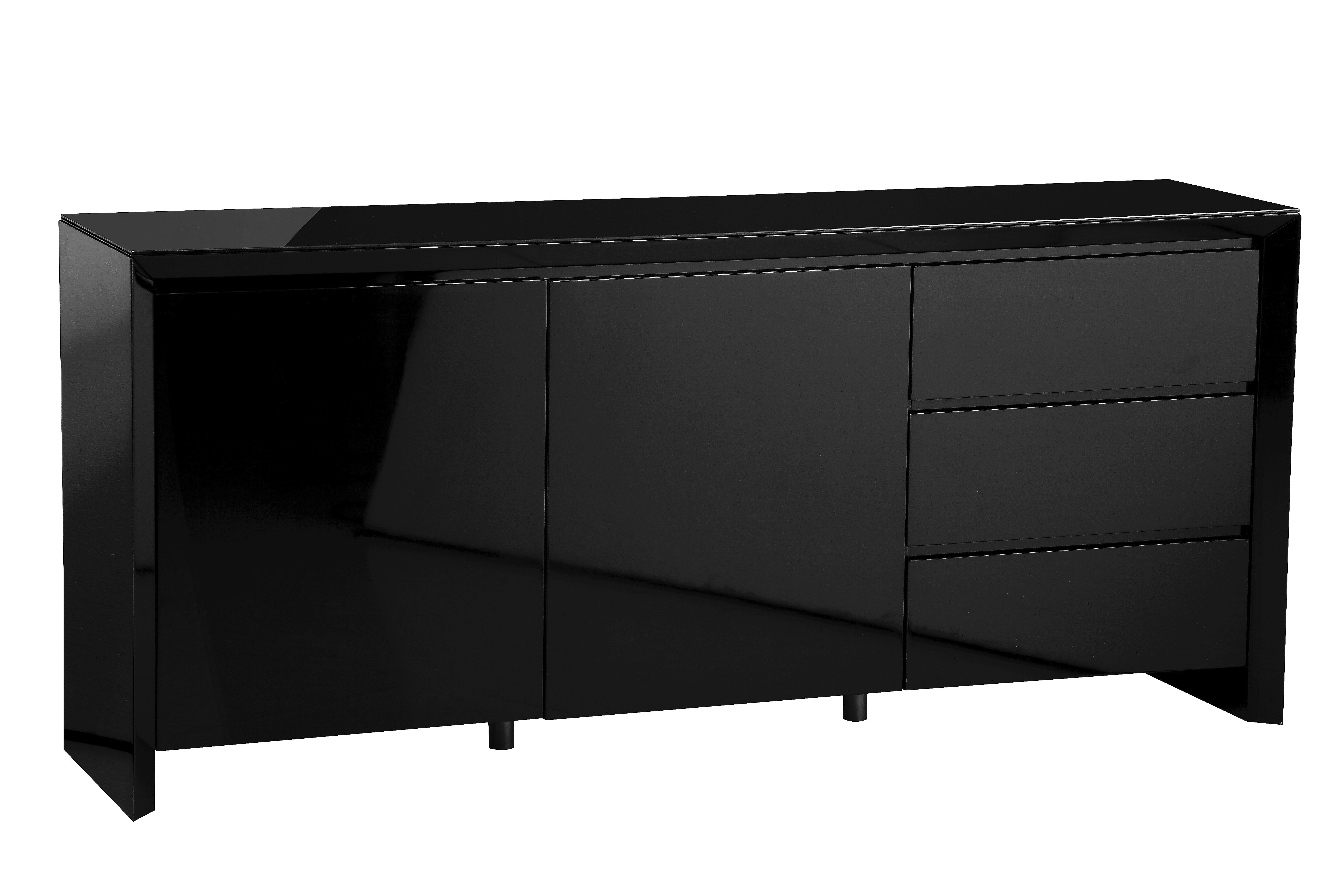 Extra Large Sideboard Black High Gloss HD Walls Find Wallpaper