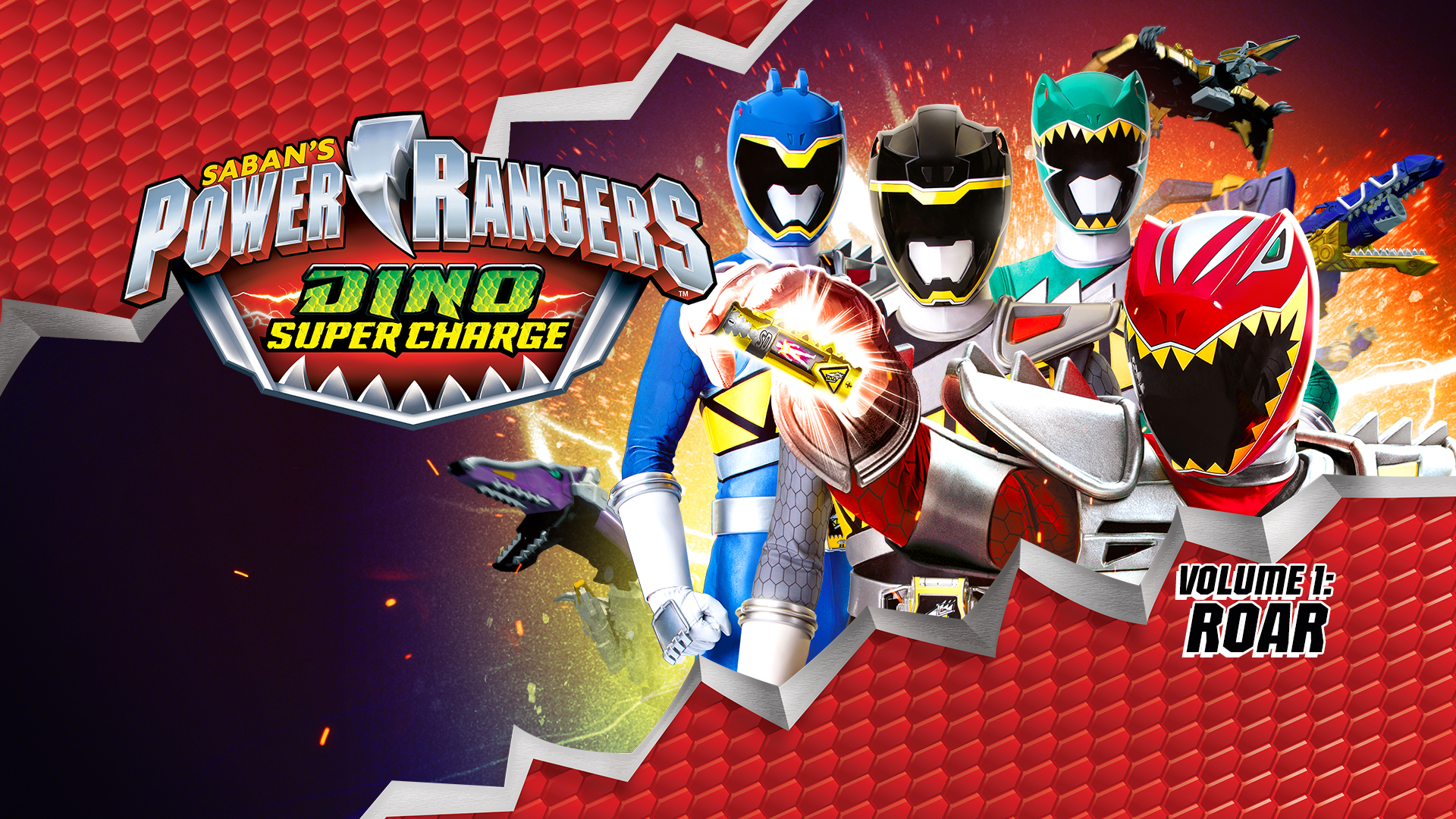 Power Rangers Dino Super Charge Volume Roar Tv Series Radio