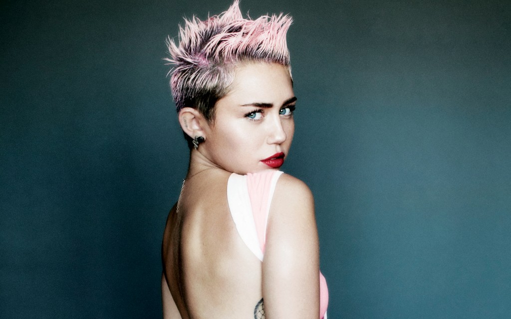 Pink Pop Rock Princess Miley Cyrus Desktop Wallpaper