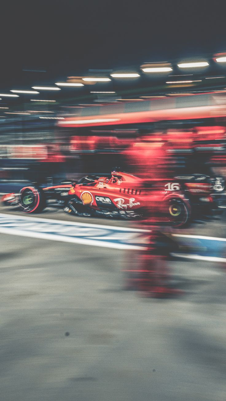 Charles Leclerc Scuderia Ferrari F1 Wallpaper In