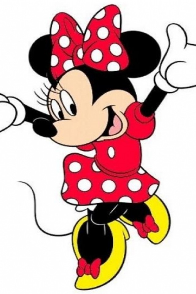 Free minnie mouse iPhone wallpaper