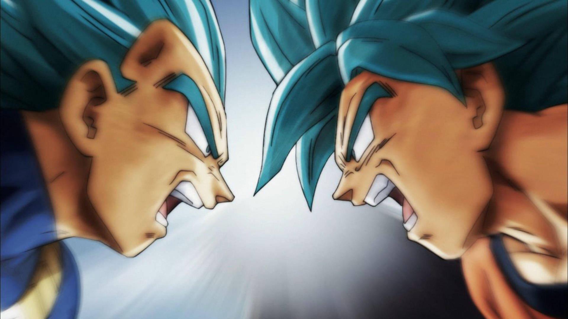 Goku 4k Ultra HD Face To With Vegeta Wallpaper