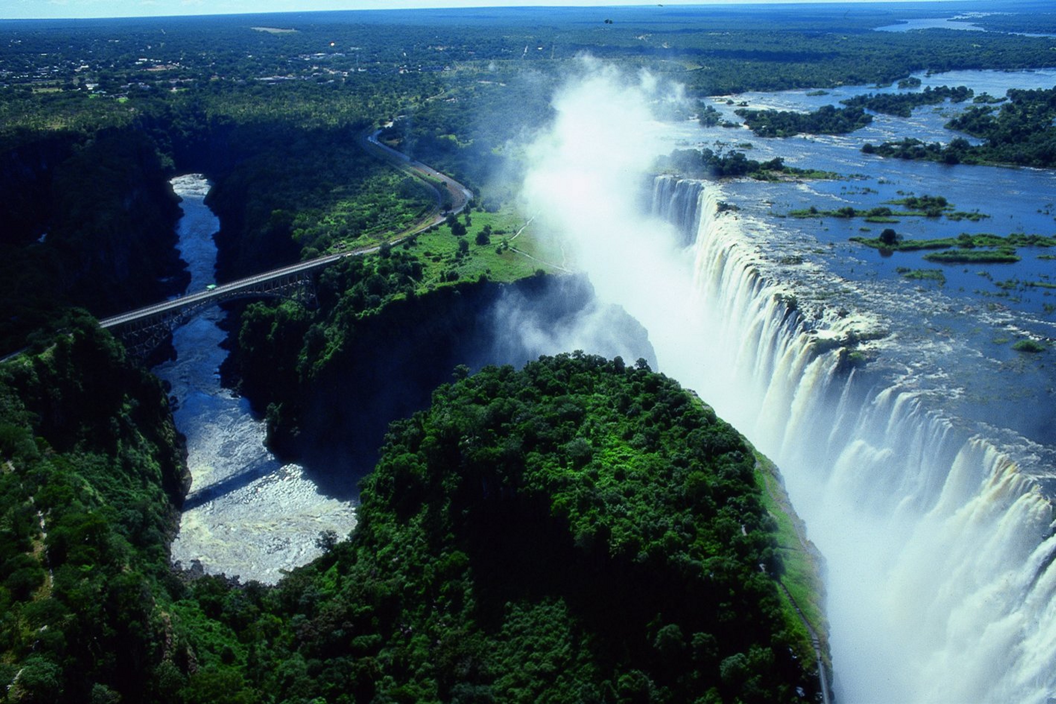 Victoria Falls Zambia And Zimbabwe Wallpaper X