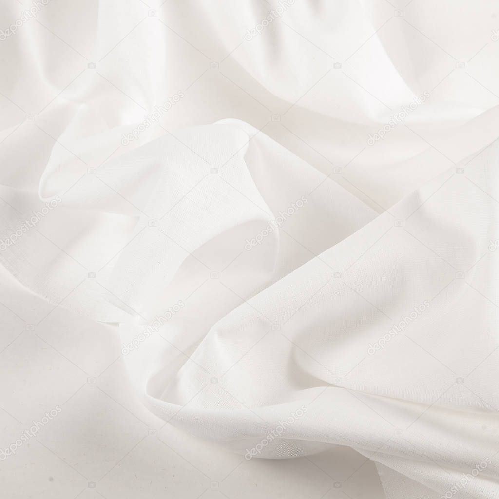 White Linen Fabric Background Texture Stock Photo Ad