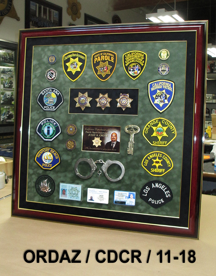 Correctional Framing Projects From Badge Frame