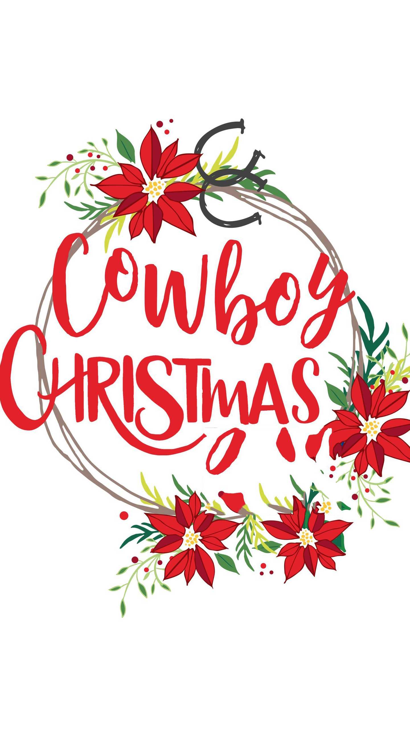 Cowboy Christmas Wallpaper