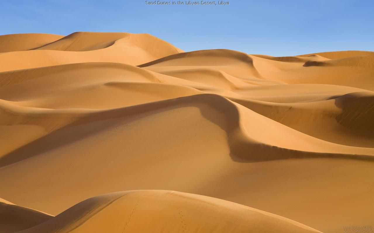 Sand Dunes In The Libyan Desert Libya De Sable Photos