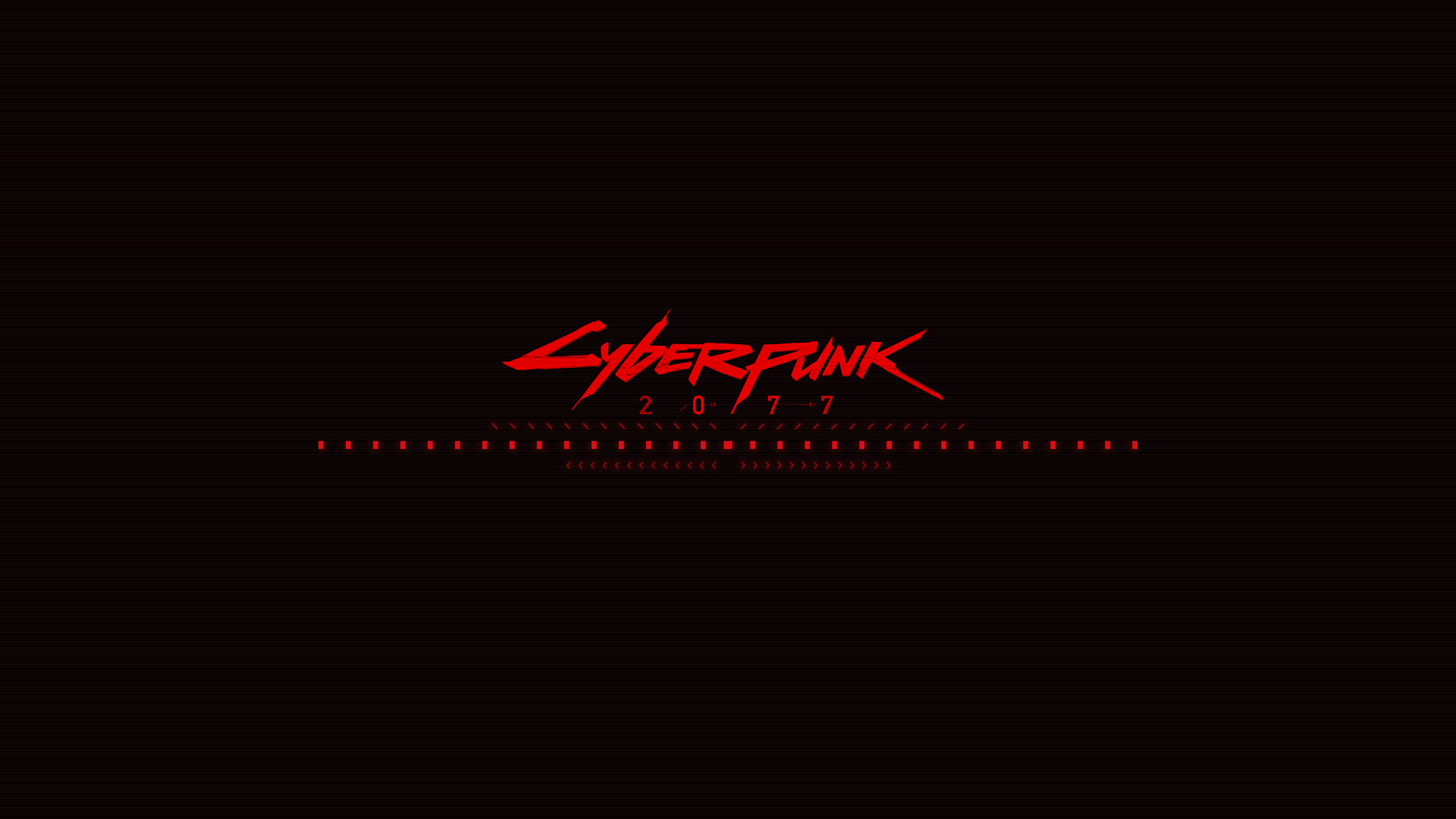 Cyberpunk Logo 4k Wallpaper