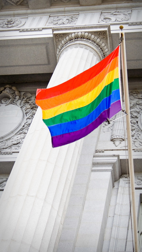Smartphone Wallpaper Pride Flag At City Hall San Francisco