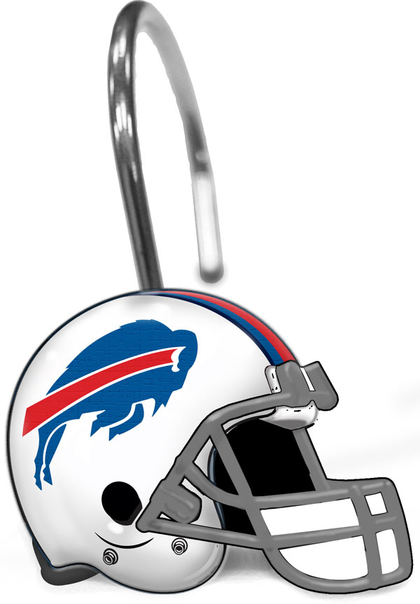 Buffalo Bills Nfl Shower Curtain Rings Series
