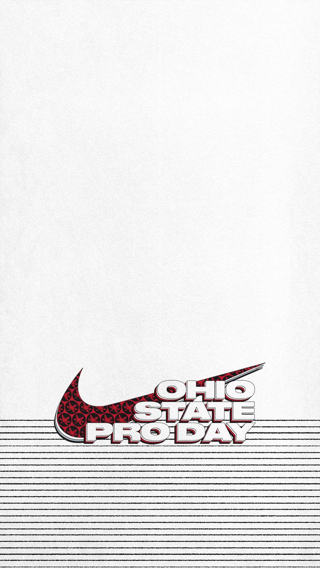 Ohio State Football on X Pro Day WallpaperYeah why not