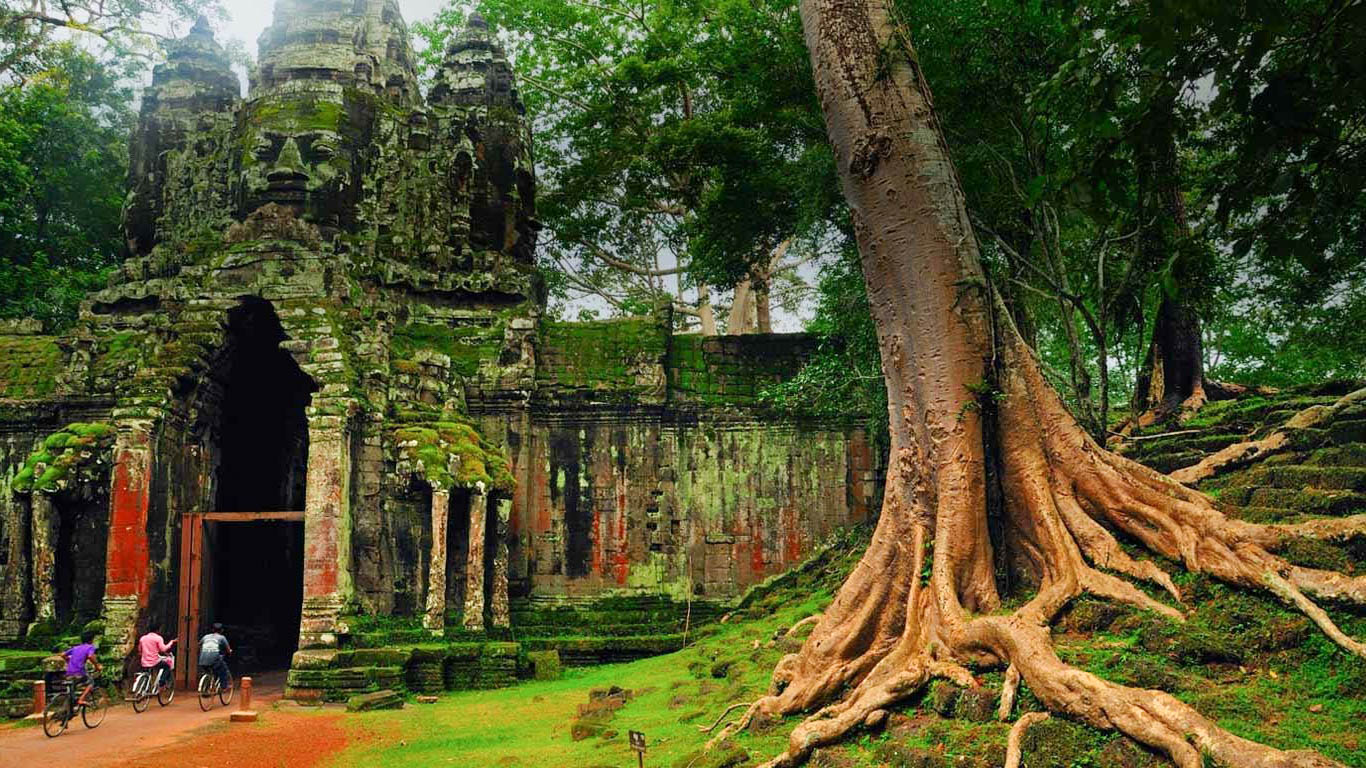 Angkor Thom Awesome HD Wallpaper And Pictures High