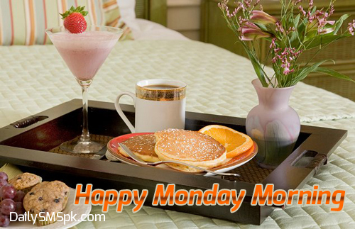 Happy Monday Morning Pictures SMS Wishes Quotes DailysmsPKNet