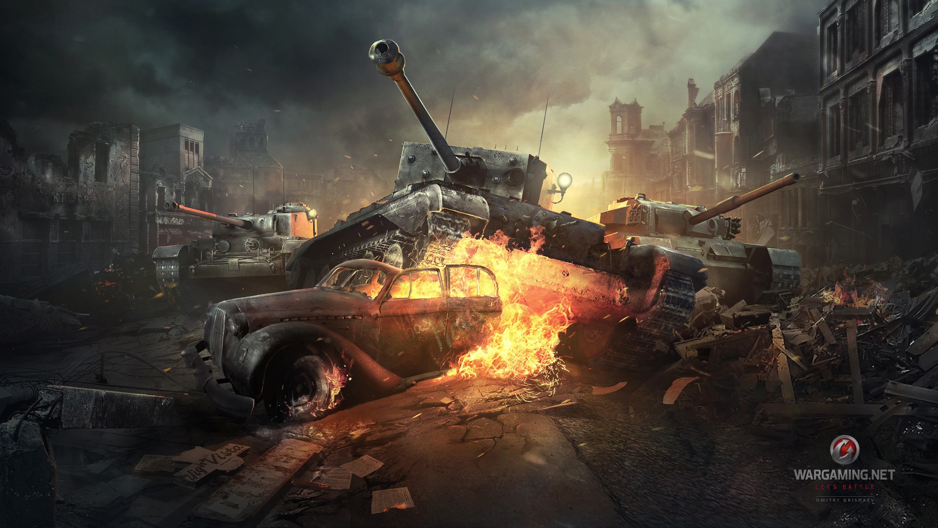 Epic World Of Tanks HD Wallpaper