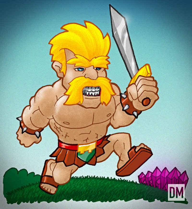 Clash Of S Barbarian Wallpaper