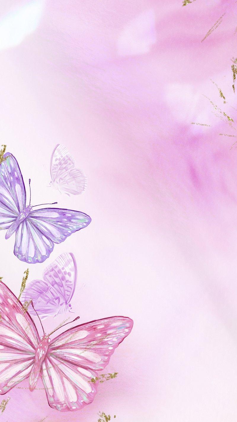 Purple Butterfly Image Photos Png Stickers Wallpaper
