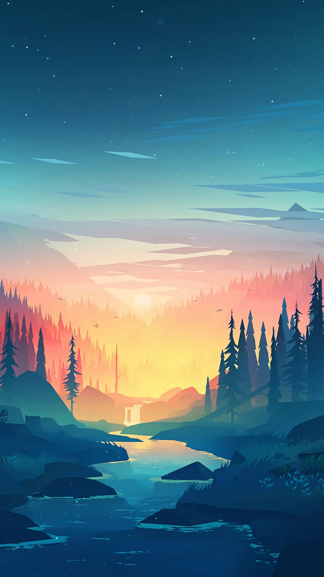 Minimalist Nature Wallpaper