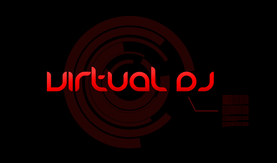 virtual dj logo wallpaper