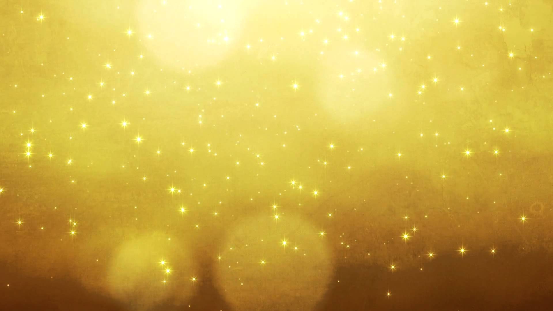 Bright Gold Glitter HD Background