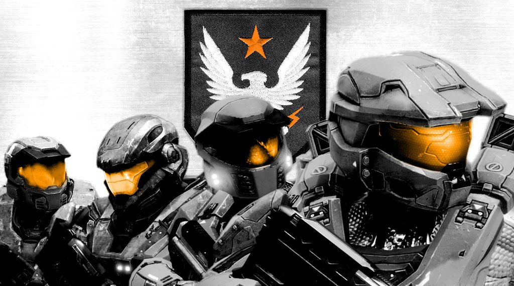 Wallpaper of my friends Spartans I started working on last year  rhalo