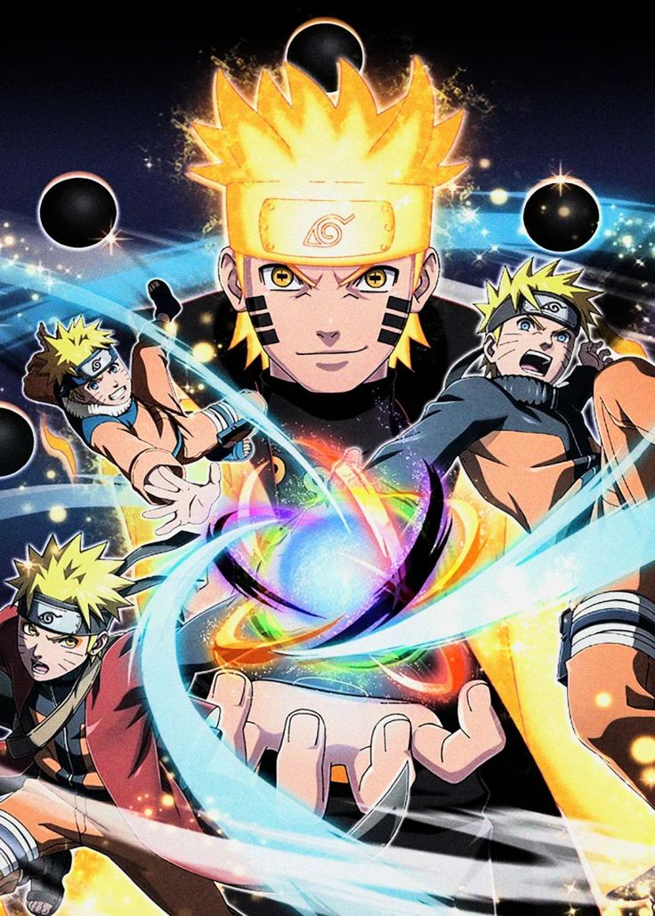 Naruto Anime Manga Poster Print Wallpaper