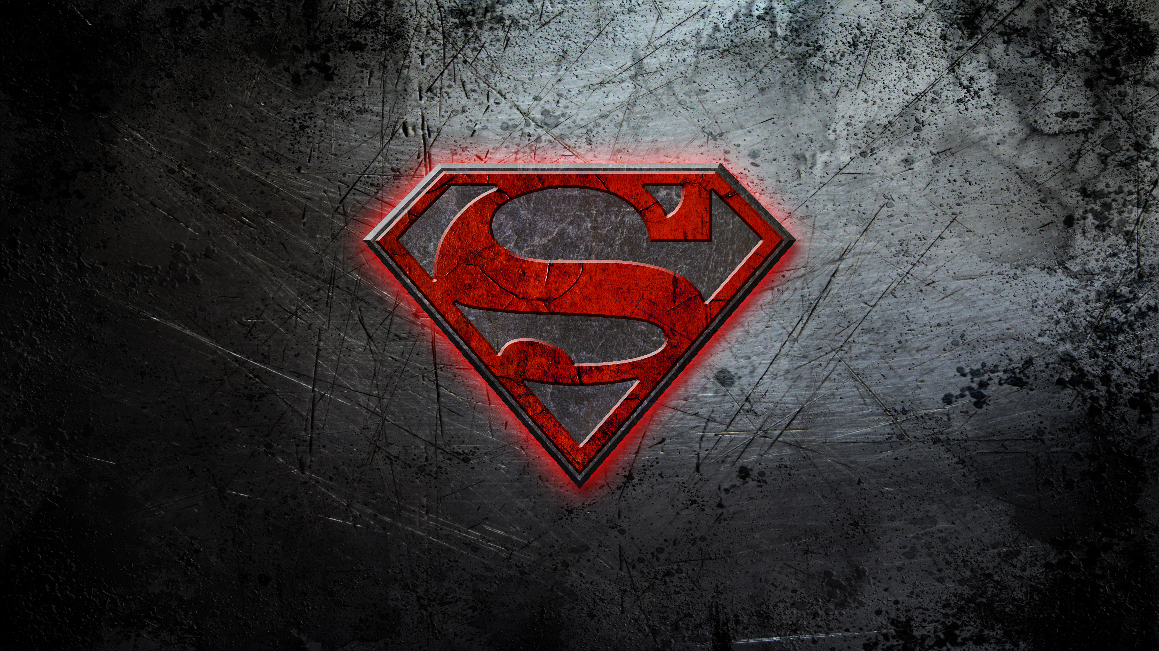 Superman Logo 4K Ultra HD Wallpaper [3840x2160]