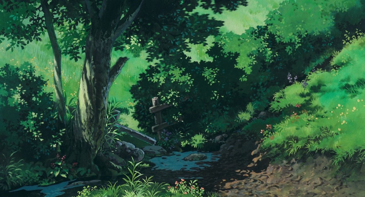 Studio Ghibli Background Photo Background