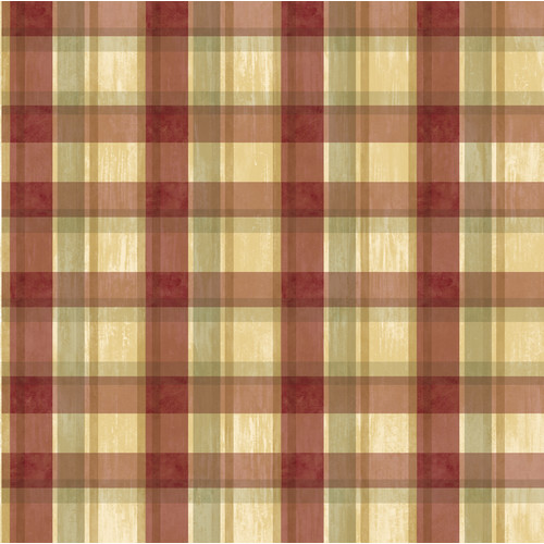 Brewster Home Fashions Pure Country Sunday Tartan Plaid Wallpaper