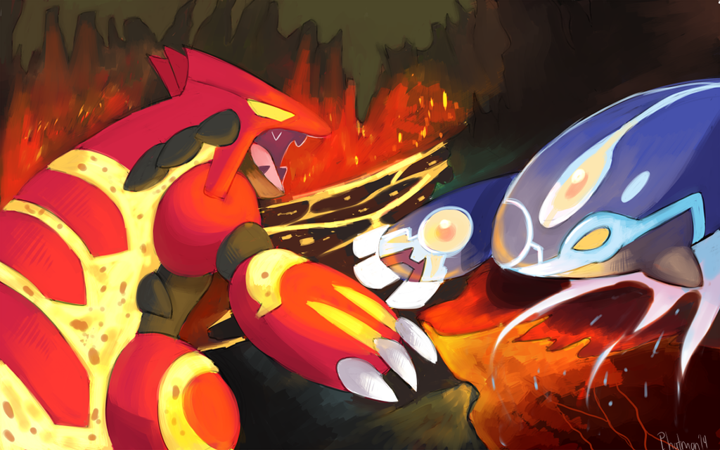 Primal Groudon And Kyogre