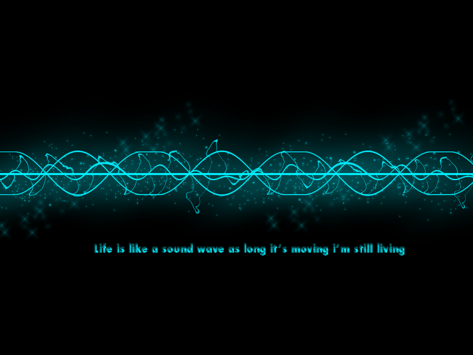 Sound Wave Is Like Life By Mar1na8 Customization Wallpaper Abstract