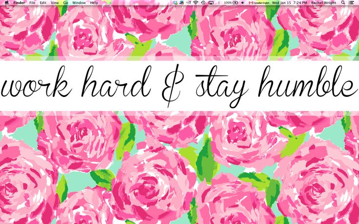 Cute Simple Lilly Pulitzer Desktop Wallpaper On My Macbook Pro