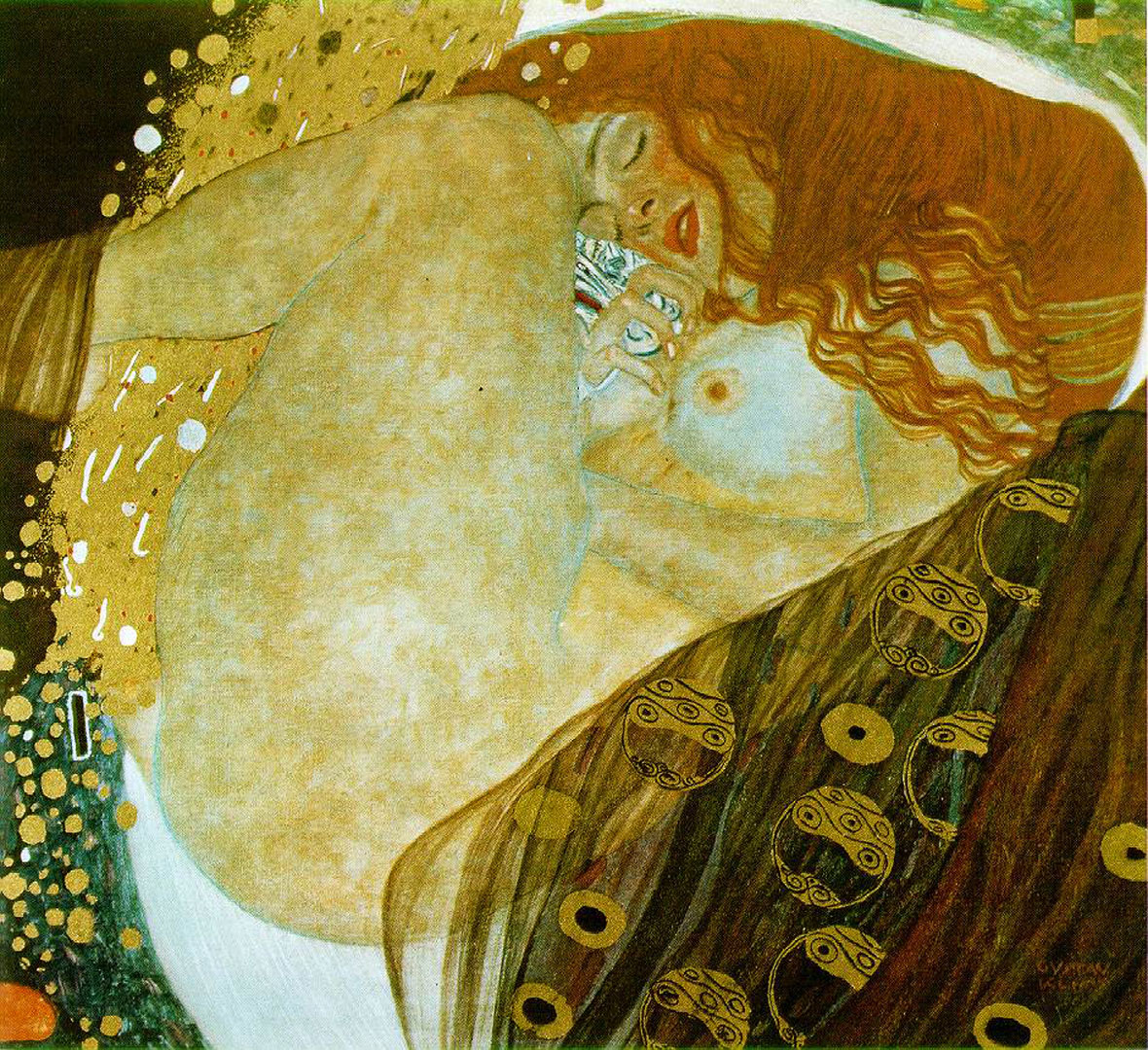 Gustav Klimt Paintings HD Wallpaper Background