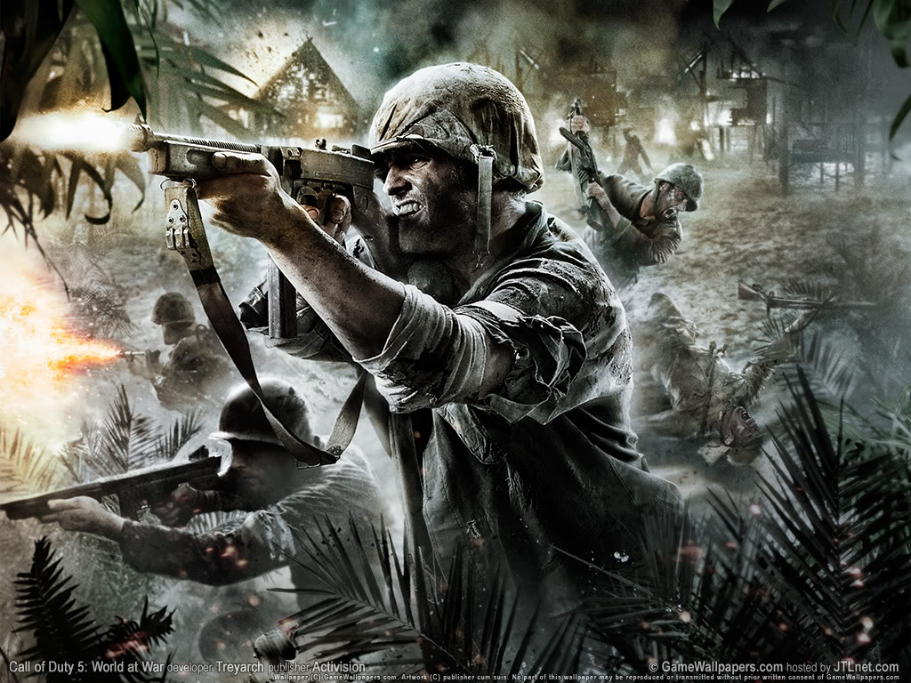 Call Of Duty World At War Zombie Wallpaperwallpaper