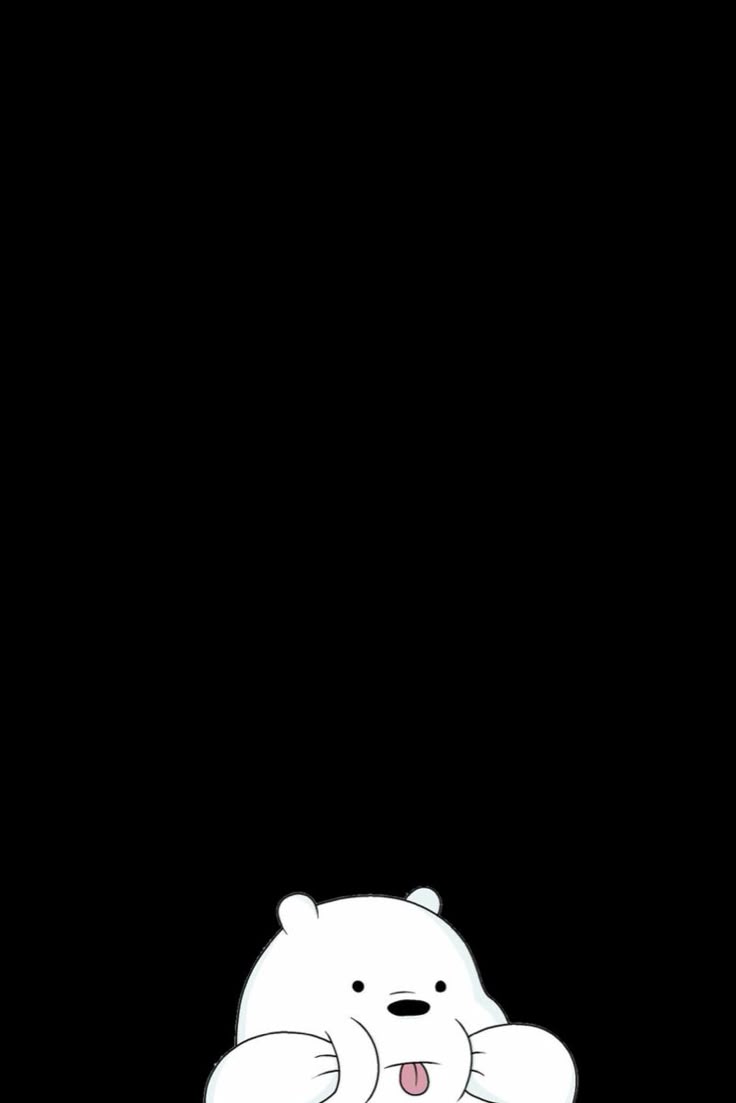Black Ice Bear Wallpaper