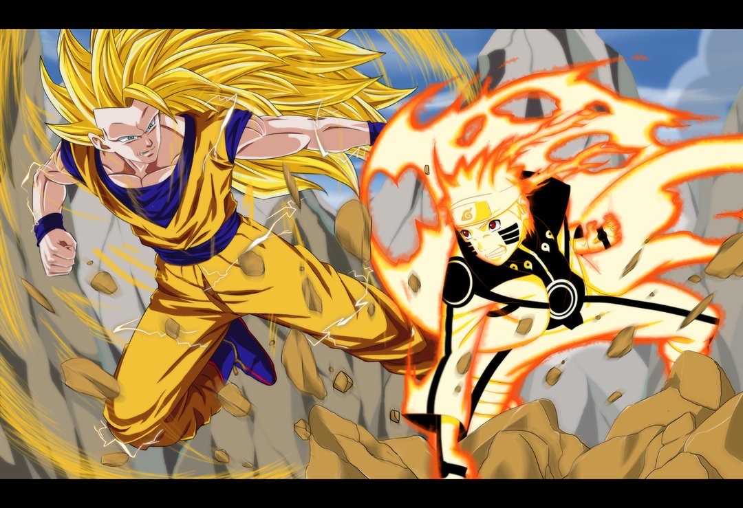 Goku Vs Naruto naruto sasuke and goku HD wallpaper  Pxfuel