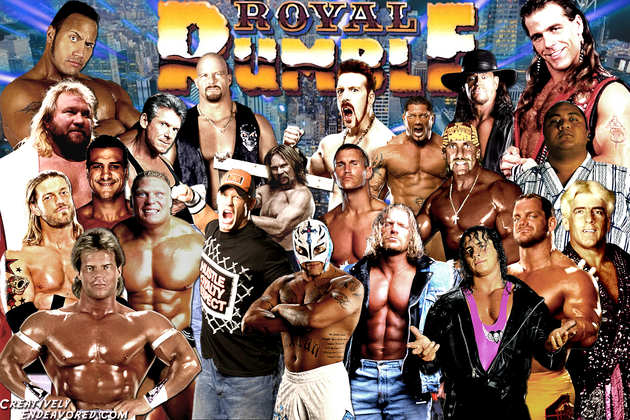 Wwe Royal Rumble Wrestling Poster Posters Wallpaper