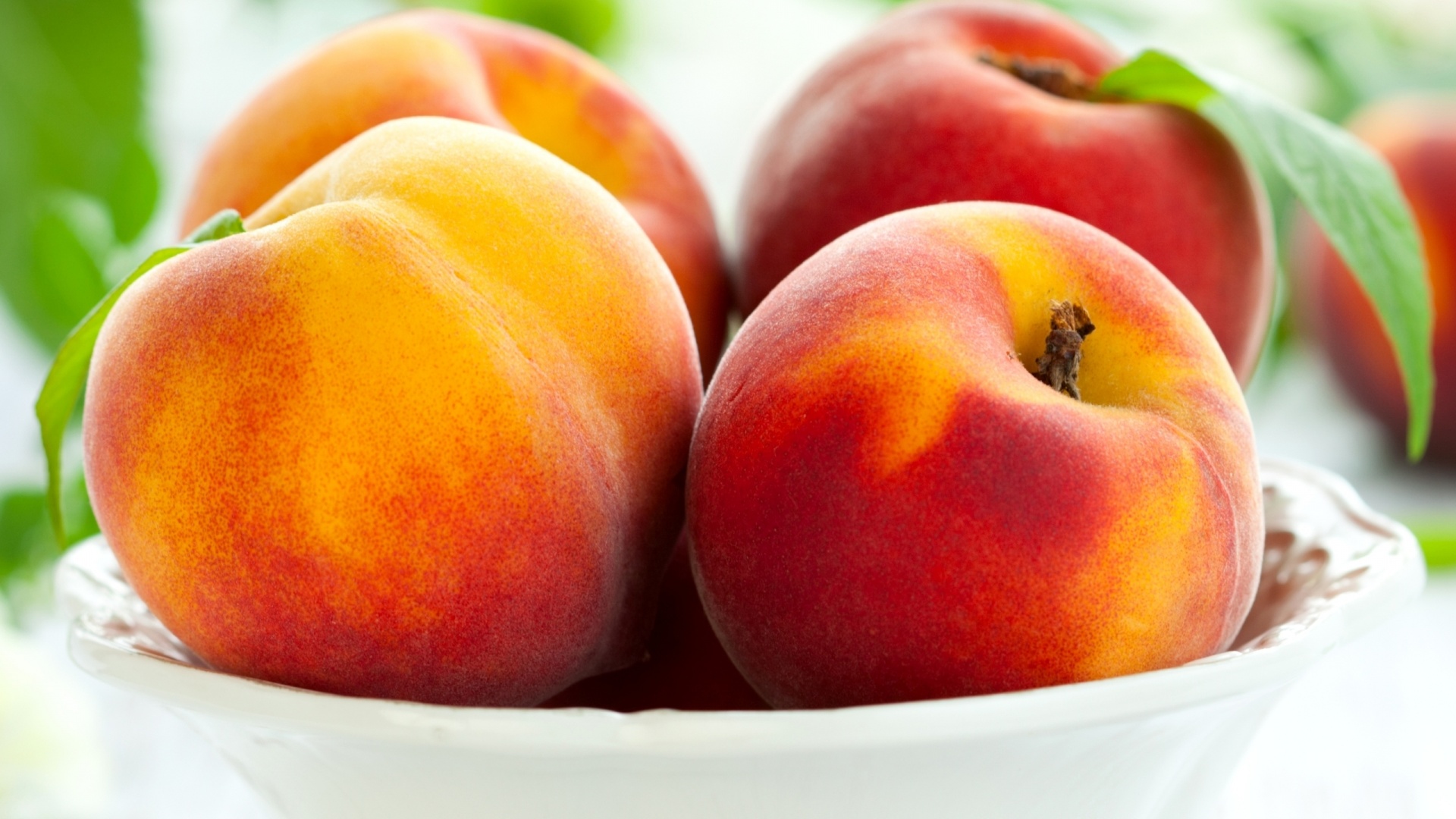 Peaches Fruit   1920x1080   469621 1920x1080