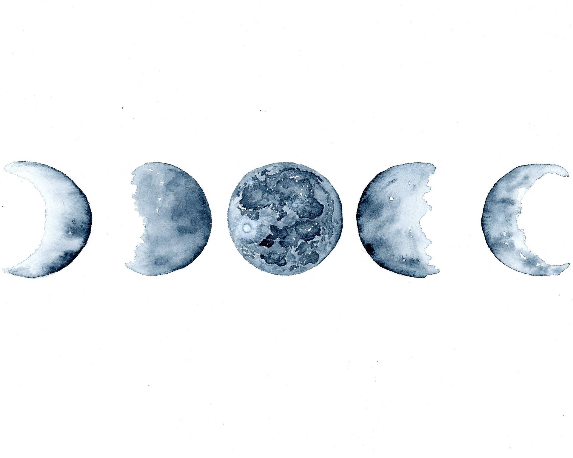 Moon Phases Wallpaper