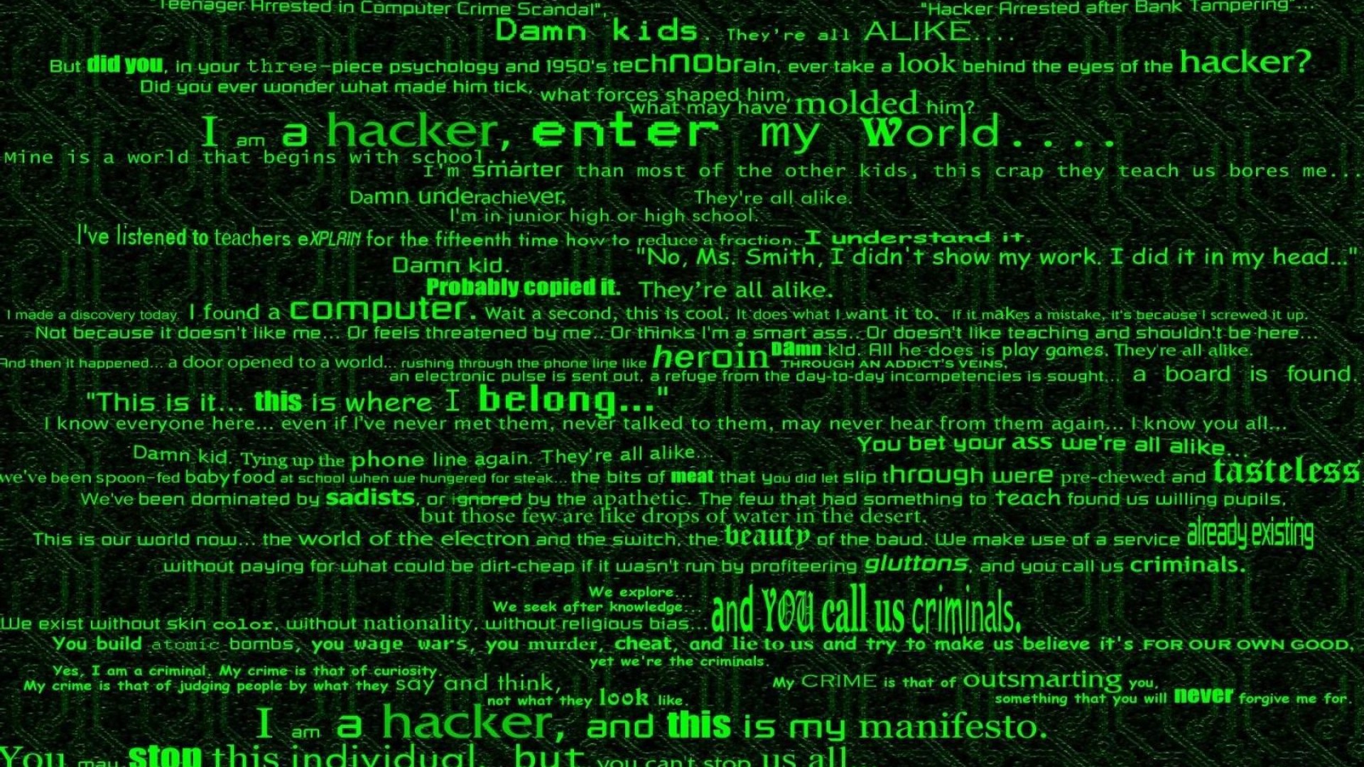 Programmer Code Wallpaper Background