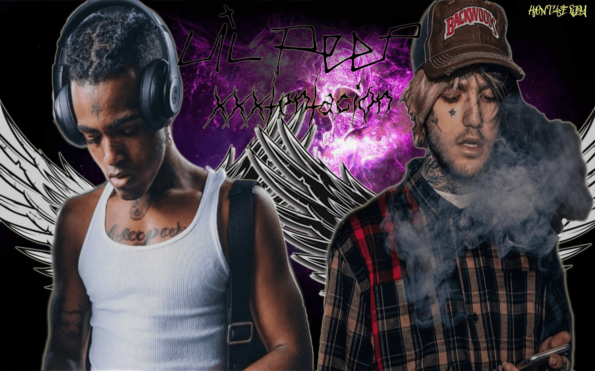 Lil Peep And Xxxtentacion Wallpaper