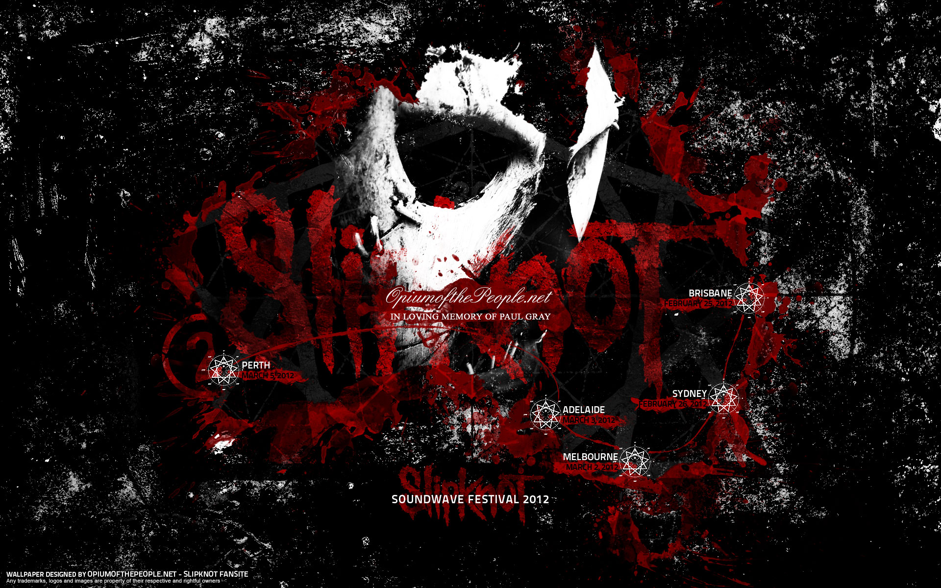 Slipknot Full HD Widescreen Wallpaper For