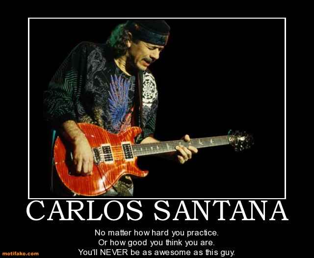 Carlos Santana Guitar Awesome