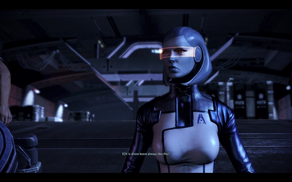 Me3 Edi Mass Effect Wallpaper Background And