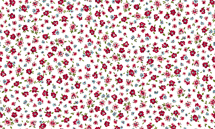 Flower Print Small Background Wallpaper