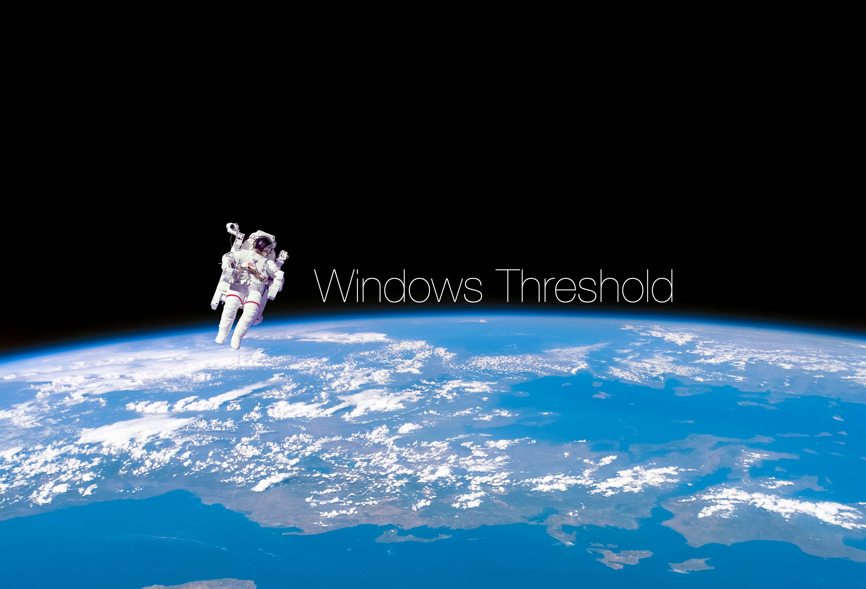 Wallpaper Windows Space Threshold Hi Tech