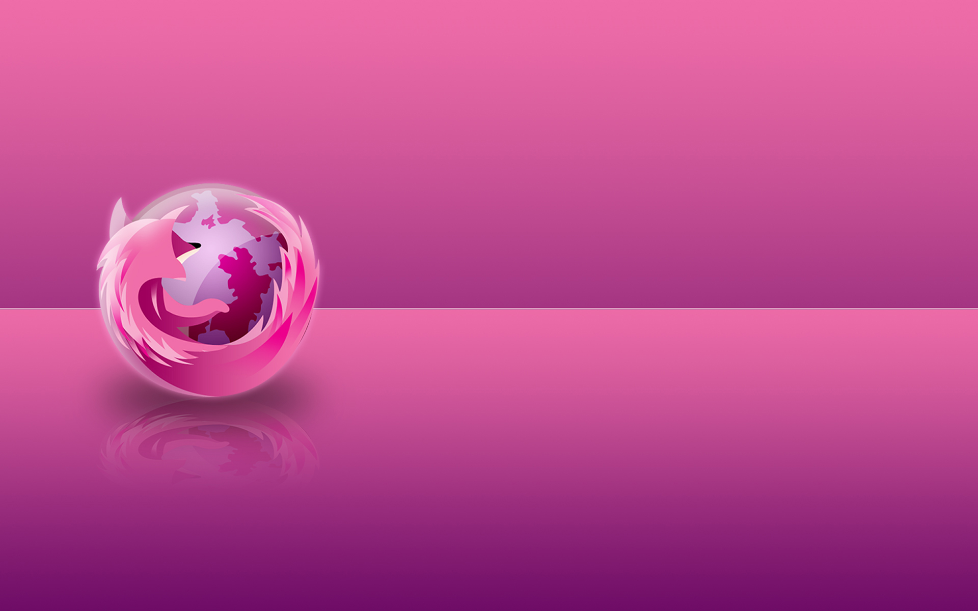 Wallpaper Pink Firefox Myspace Background