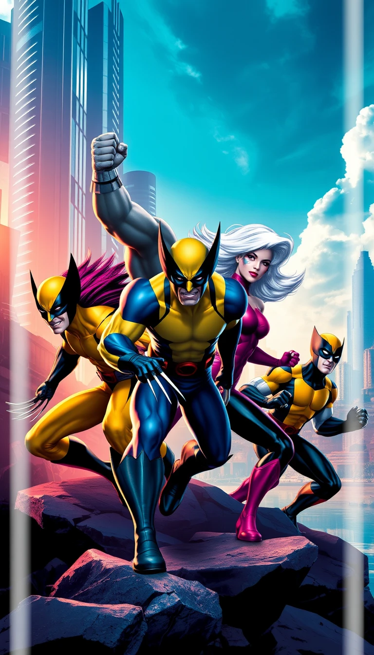 X Men Phone Wallpaper