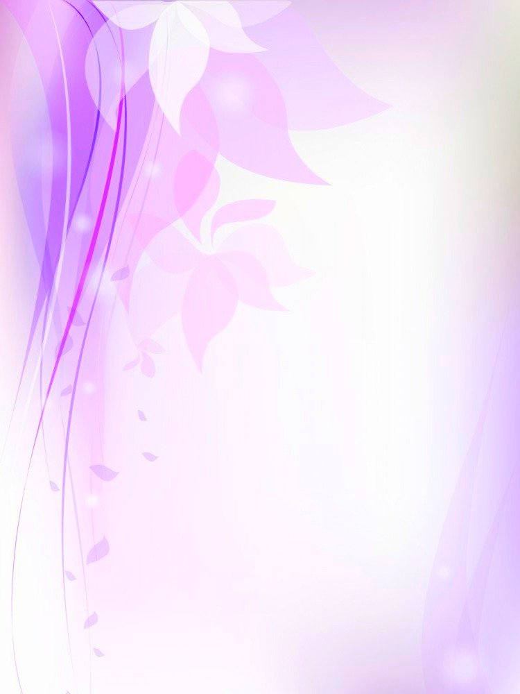 Light Purple Floral Background Jpg