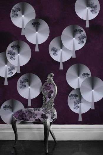 Glistening Wall Decor Meystyle S Led Wallpaper Glimmers With Style