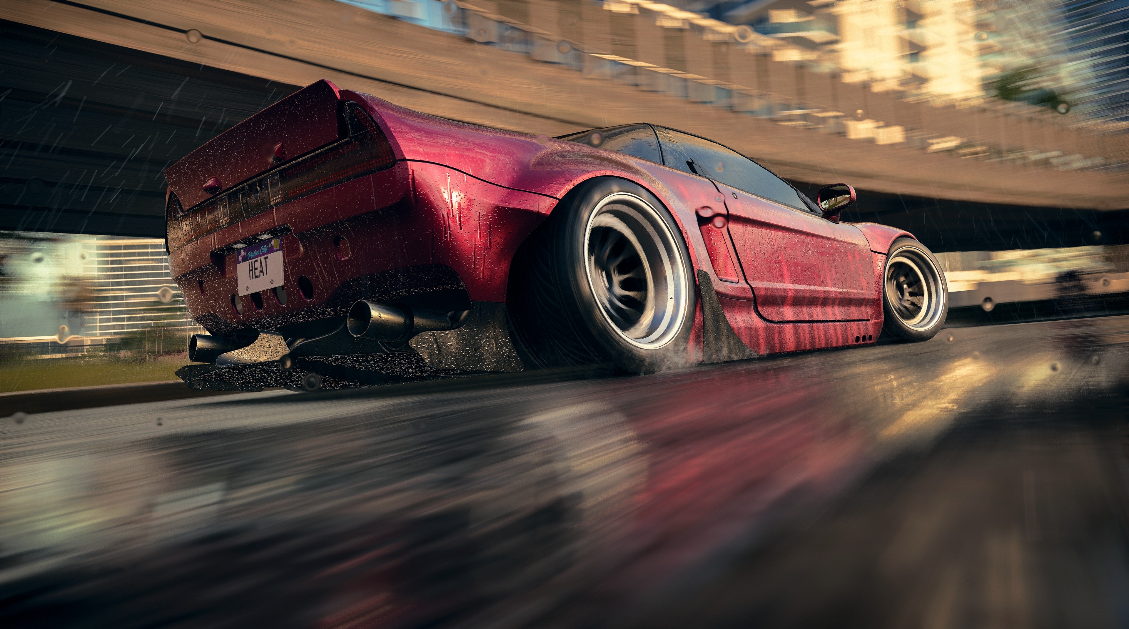Race Car Need For Speed Video Game Heat HD Wallpaper